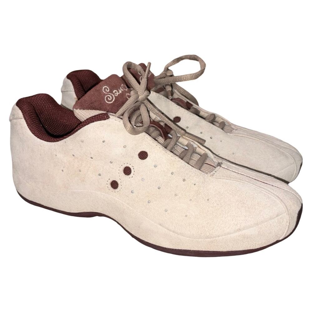 Saucony Latte Motiva Beige Suede Shoes     Size: US 8.5
